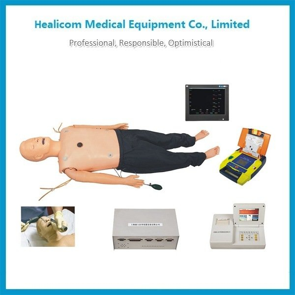 La formation médicale H-ACLS850 utilise le mannequin/mannequin d'outil de formation ACLS de haute qualité