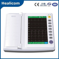 Machine ECG (électrocardiogramme) numérique portable à 12 canaux HE-12B Medical