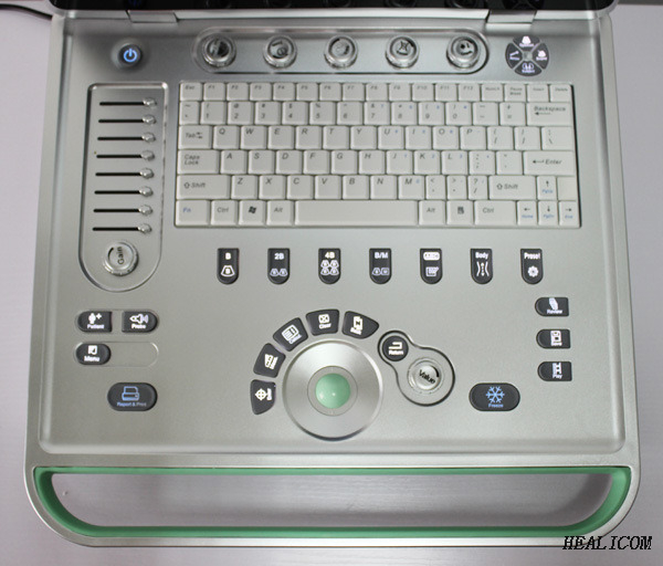 Ultrason portatif de vétérinaire de scanner d'ultrason vétérinaire de paume tenu dans la main de HV-9 Full Digital B/W
