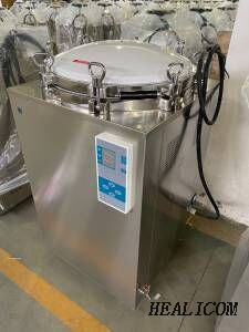 50L litres Stérilisateur à vapeur à pression verticale autoclave vertical entièrement automatique