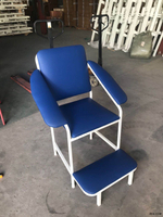 Mobilier d'hôpital chaise de prélèvement sanguin médical pour patient mobilemblood