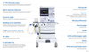 Systèmes de machine d'anesthésie portables d'équipement d'anesthésie médicale HA-6100XS de haute qualité