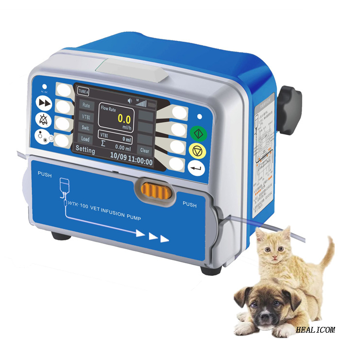 Bon prix WTK-100 VET Pompe à perfusion vétérinaire pour animal